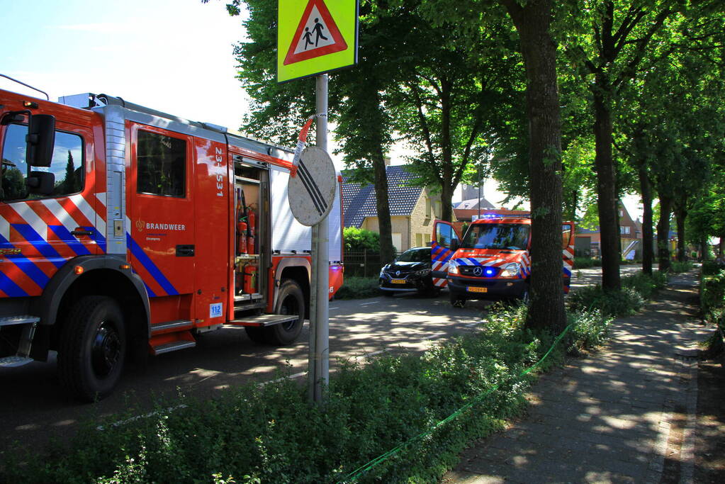 Straat afgezet naar gaslekkage
