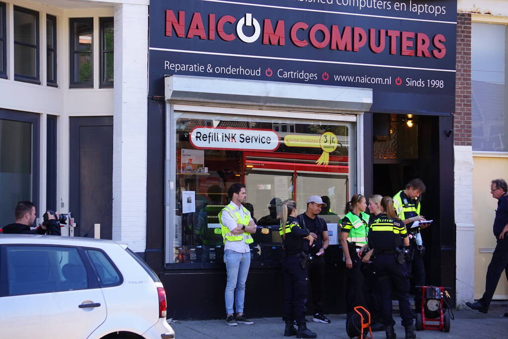 Brandweer doet onderzoek naar onbekende stof