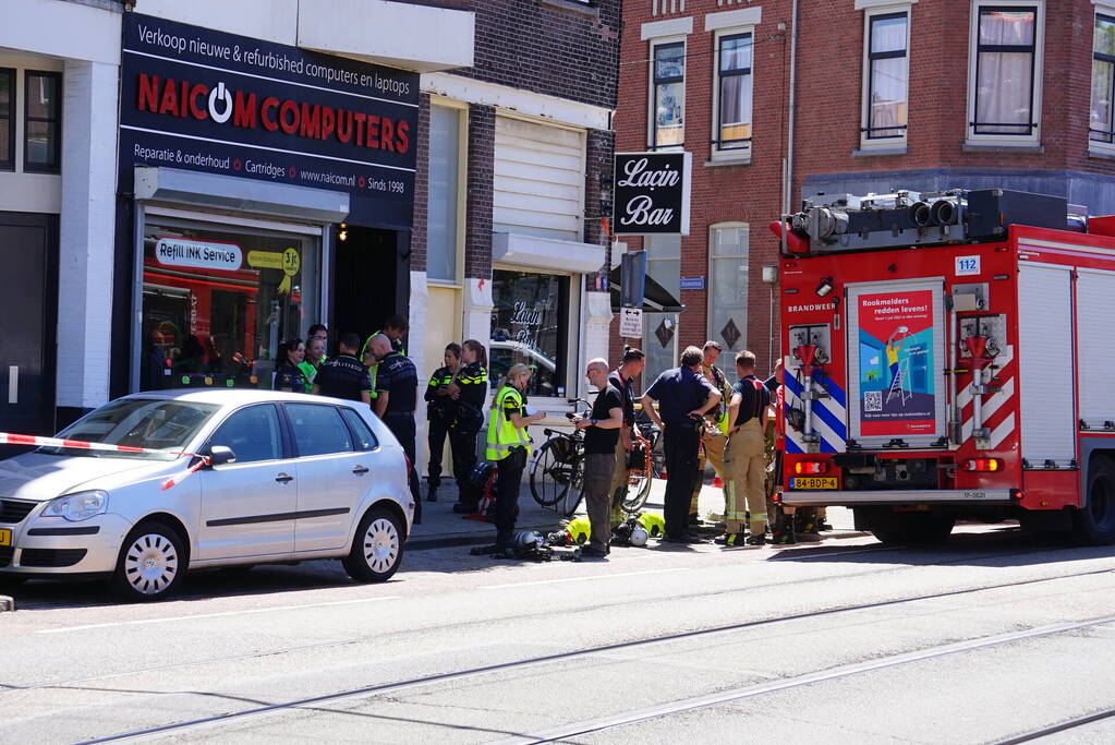 Brandweer doet onderzoek naar onbekende stof