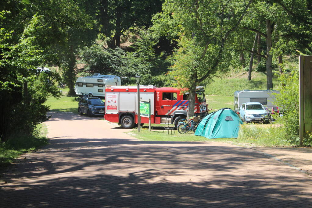 Zeer grote duinbrand naast Attractiepark Duinrell
