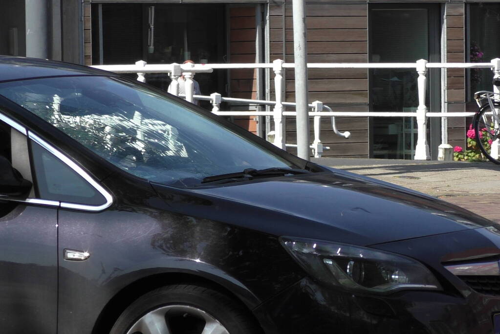 Fietser gewond bij botsing met auto