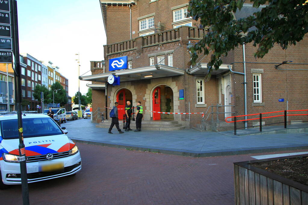 NS-station afgezet door politie