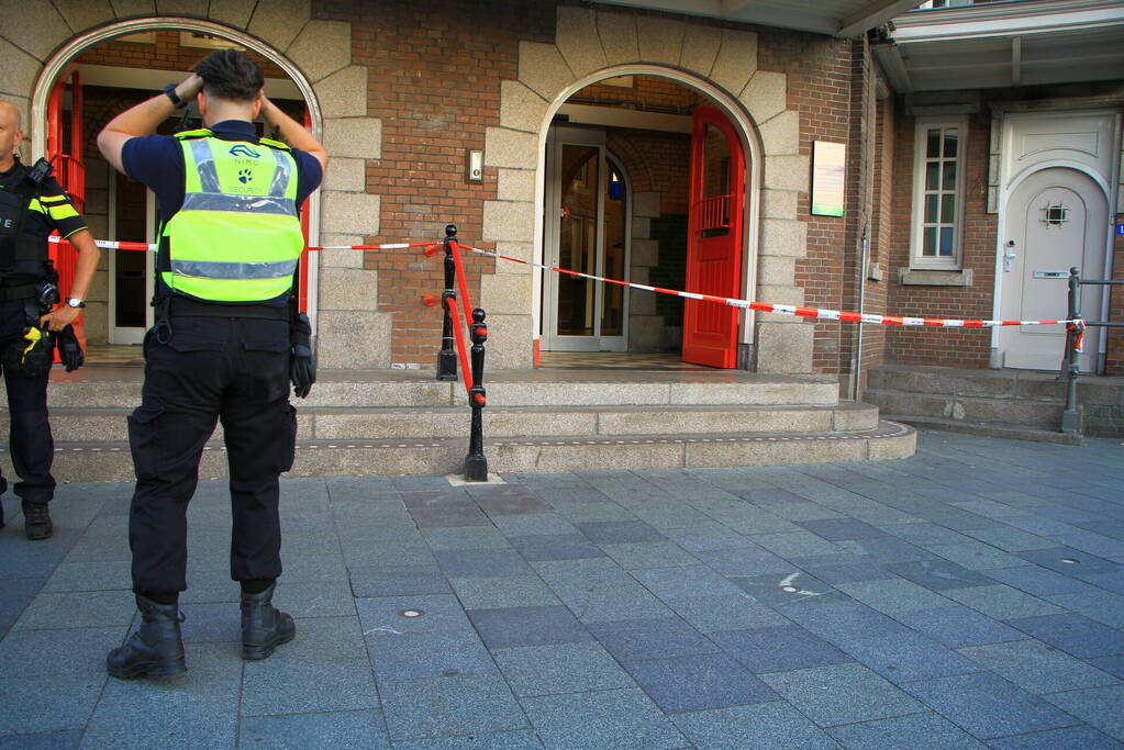 NS-station afgezet door politie