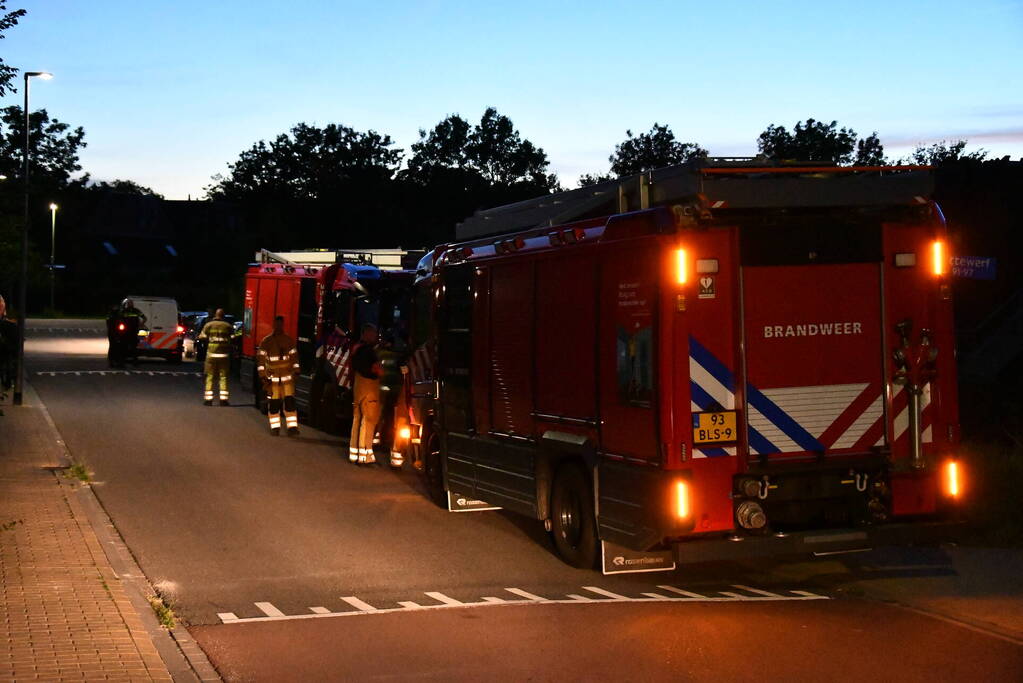 Aanhouding na agressief gedrag tegen brandweer