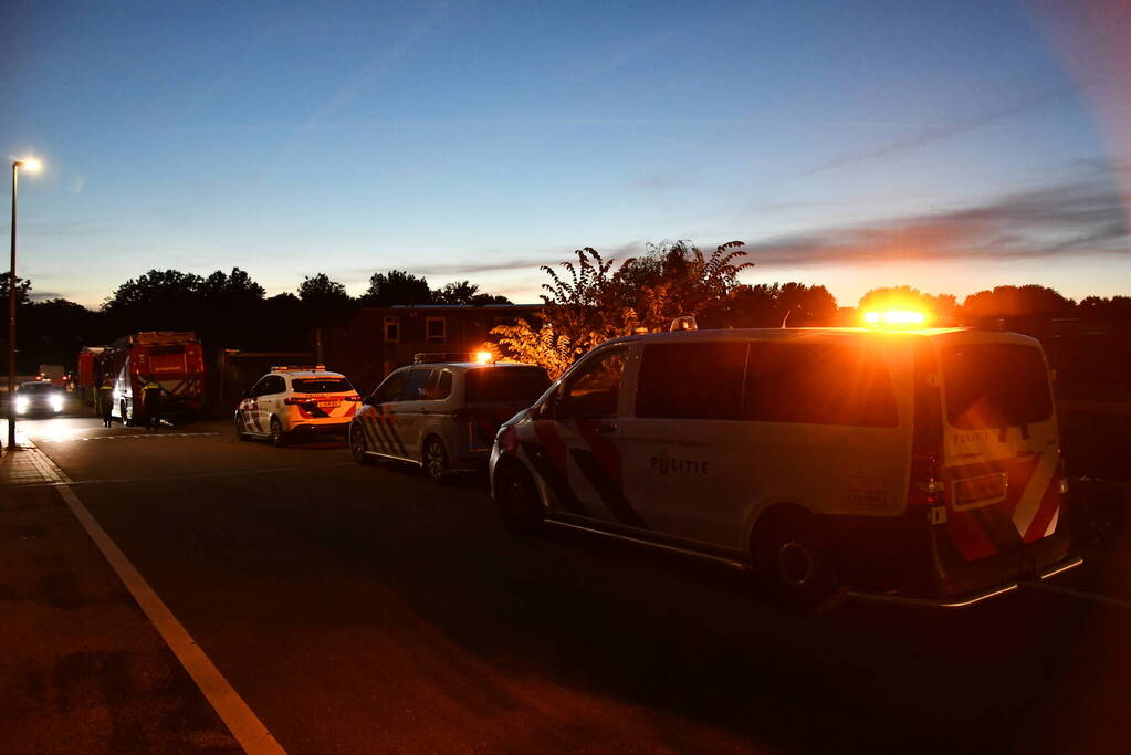 Aanhouding na agressief gedrag tegen brandweer