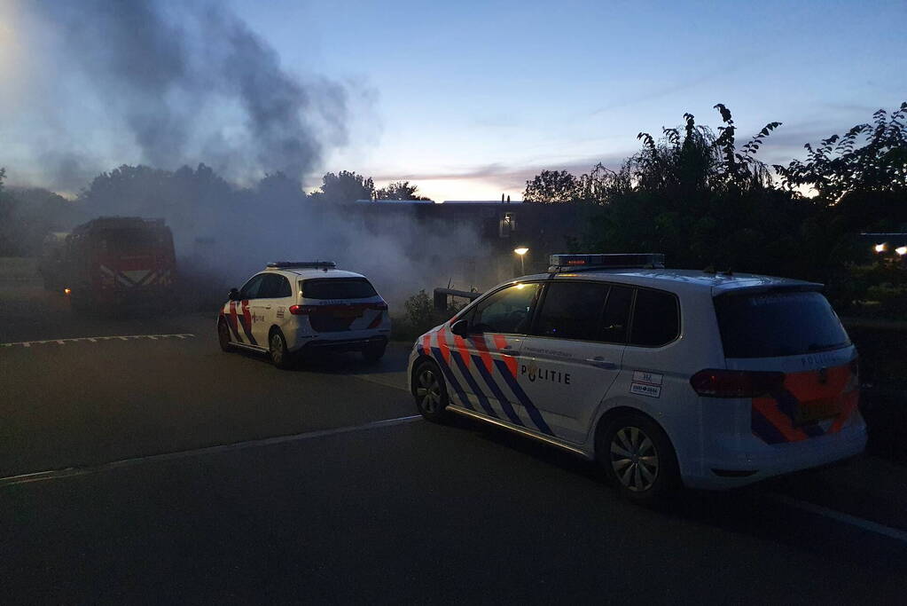 Aanhouding na agressief gedrag tegen brandweer