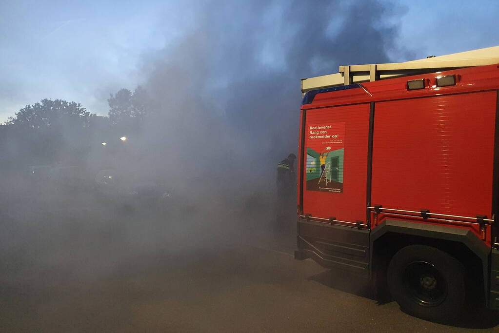 Aanhouding na agressief gedrag tegen brandweer