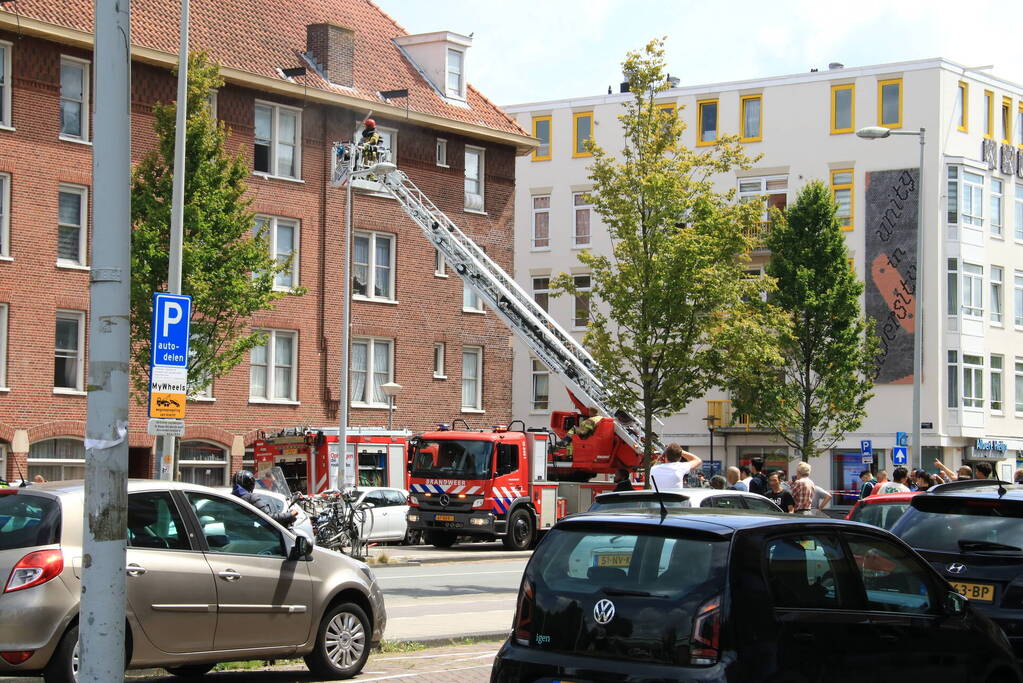 Brand in appartementencomplex