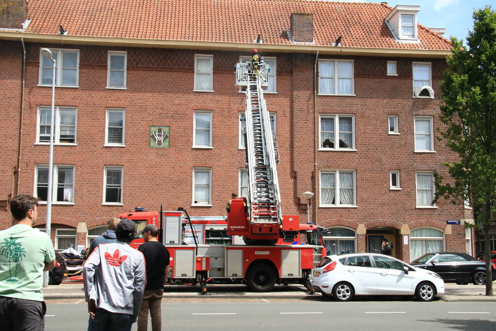 Brand in appartementencomplex
