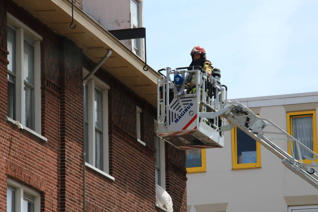 Brand in appartementencomplex