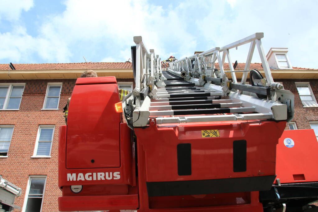 Brand in appartementencomplex