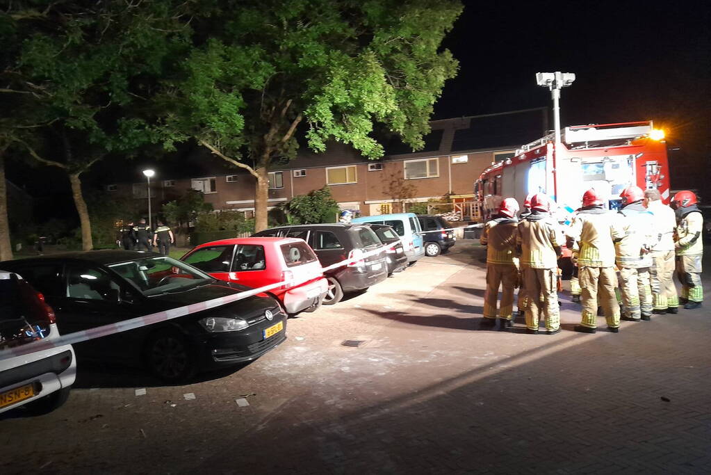 Enorme ravage na explosie in woning