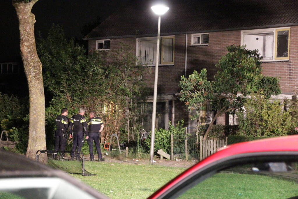 Enorme ravage na explosie in woning