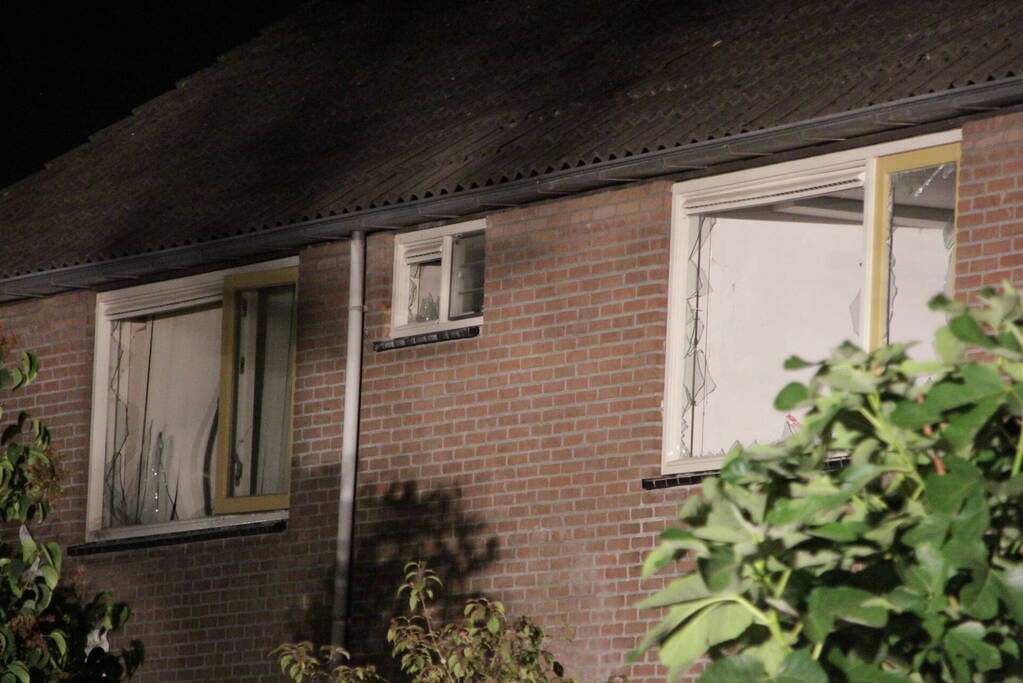 Enorme ravage na explosie in woning