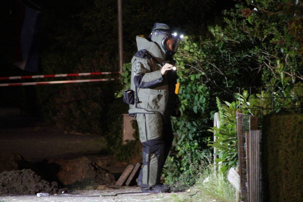 Enorme ravage na explosie in woning