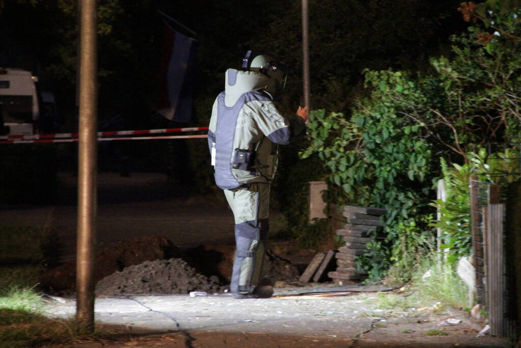 Enorme ravage na explosie in woning