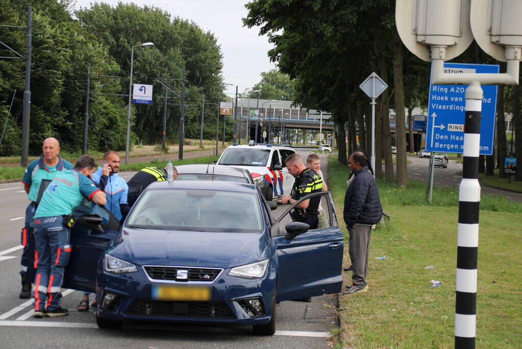 Schade bij kop-staart botsing