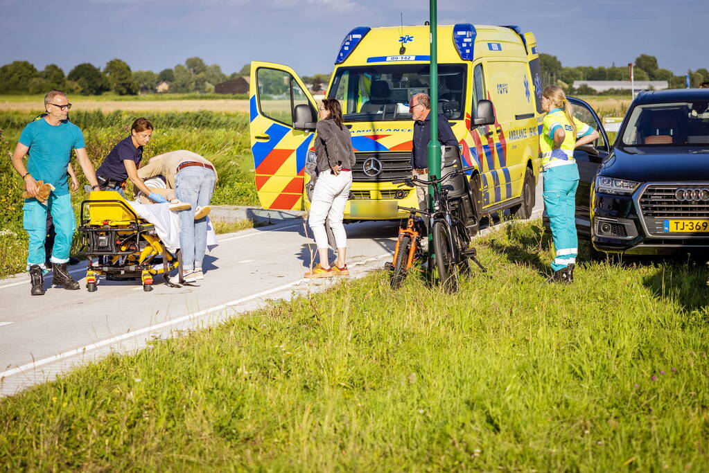 Traumahelikopter landt voor ongeval met kind
