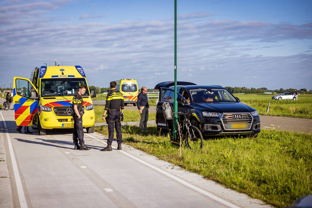 Traumahelikopter landt voor ongeval met kind