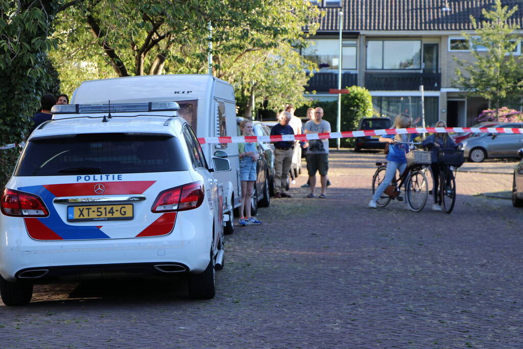 Persoon gewond bij woningbrand