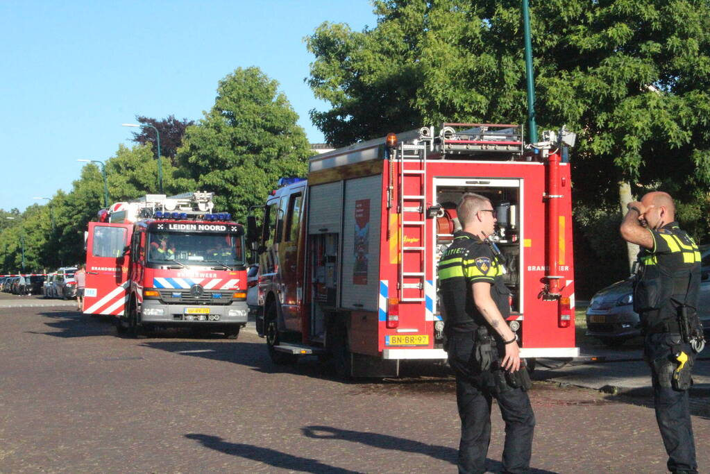 Persoon gewond bij woningbrand