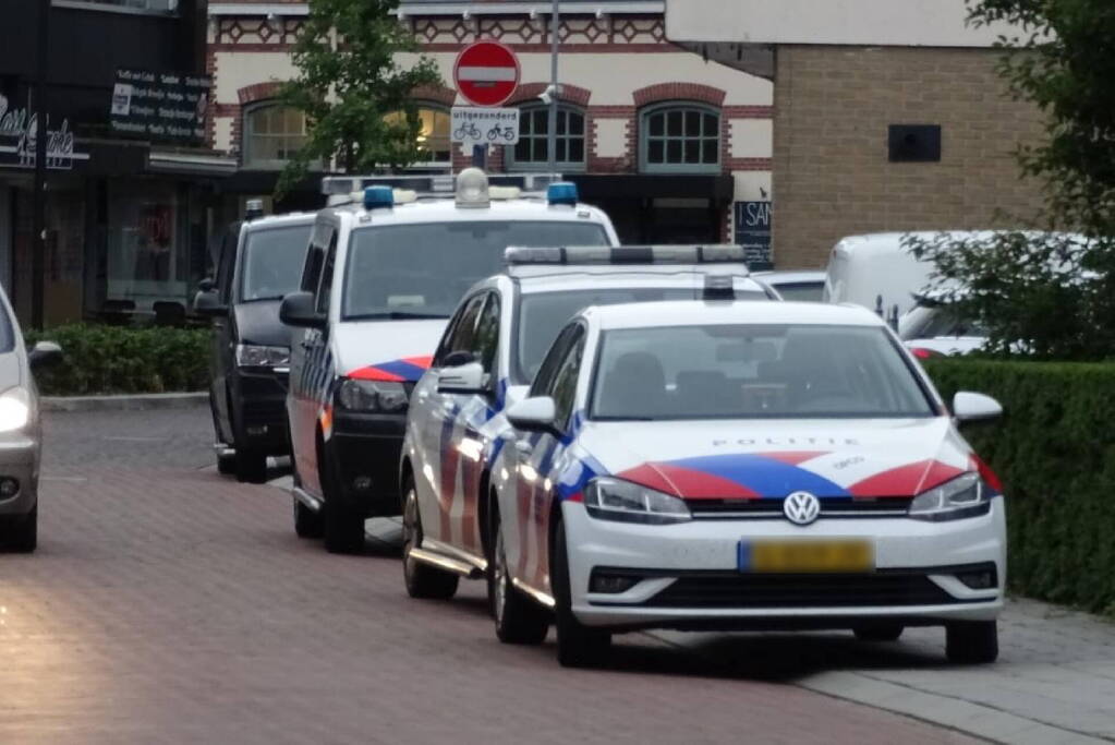 Gewonde man aangehouden in coffeeshop
