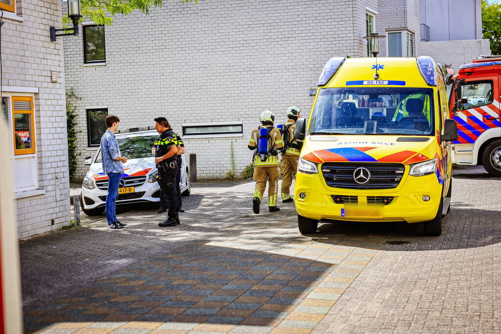 Grote inzet voor melding van gevaarlijke stoffen in woning