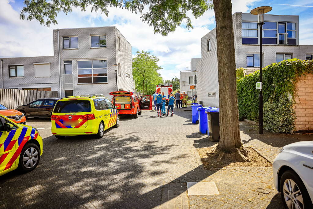 Grote inzet voor melding van gevaarlijke stoffen in woning