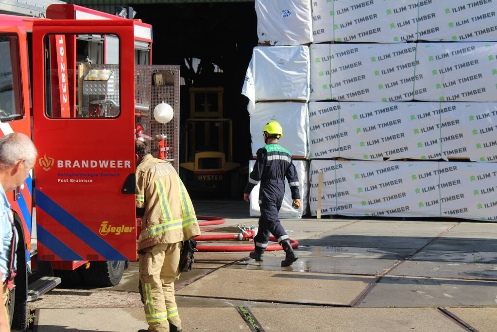 Grote brand in houtzagerij