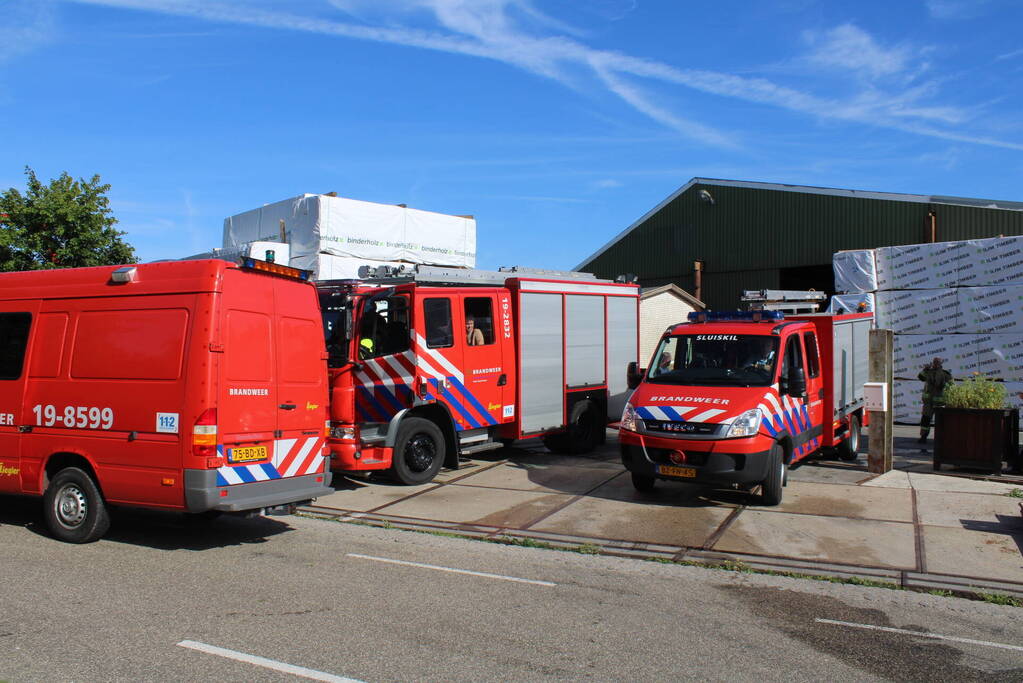 Grote brand in houtzagerij