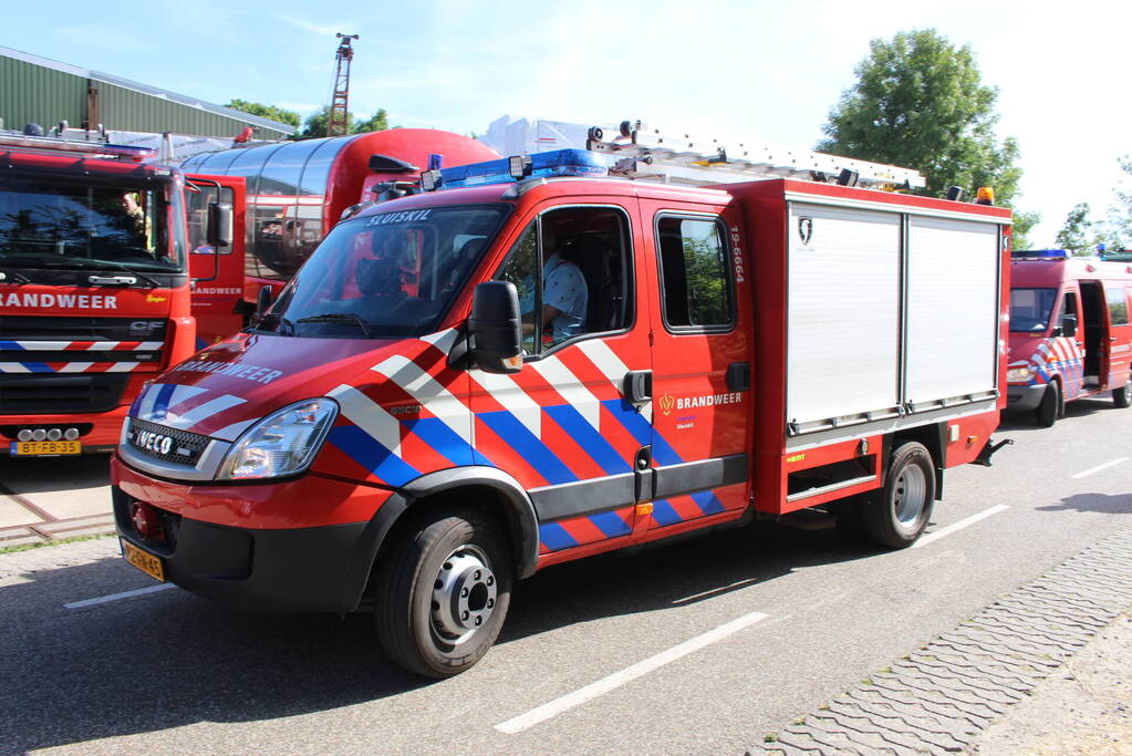 Grote brand in houtzagerij