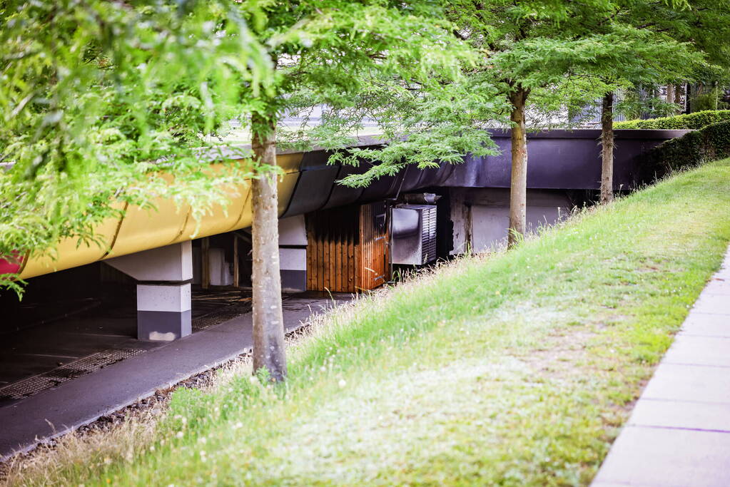 Felle brand in elektrakast op mediapark