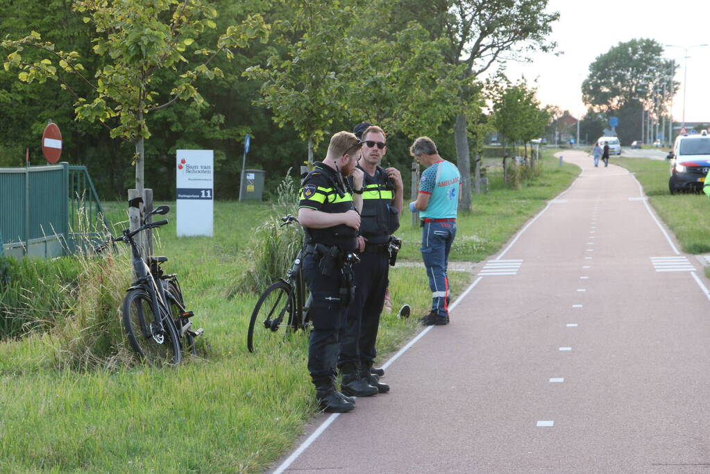Twee ongevallen door groep dronken fietsers