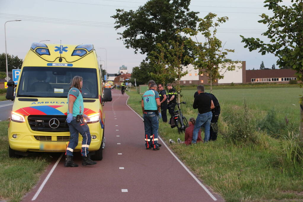 Twee ongevallen door groep dronken fietsers