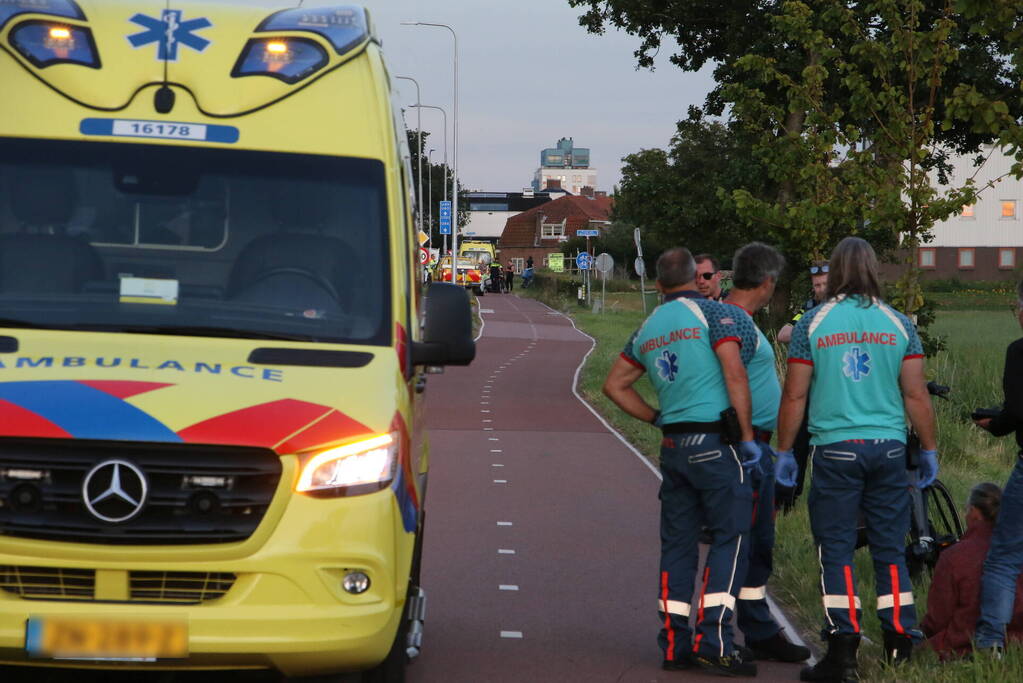 Twee ongevallen door groep dronken fietsers