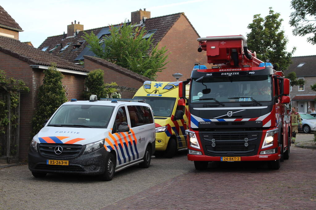Twee gewonden bij brand in woning