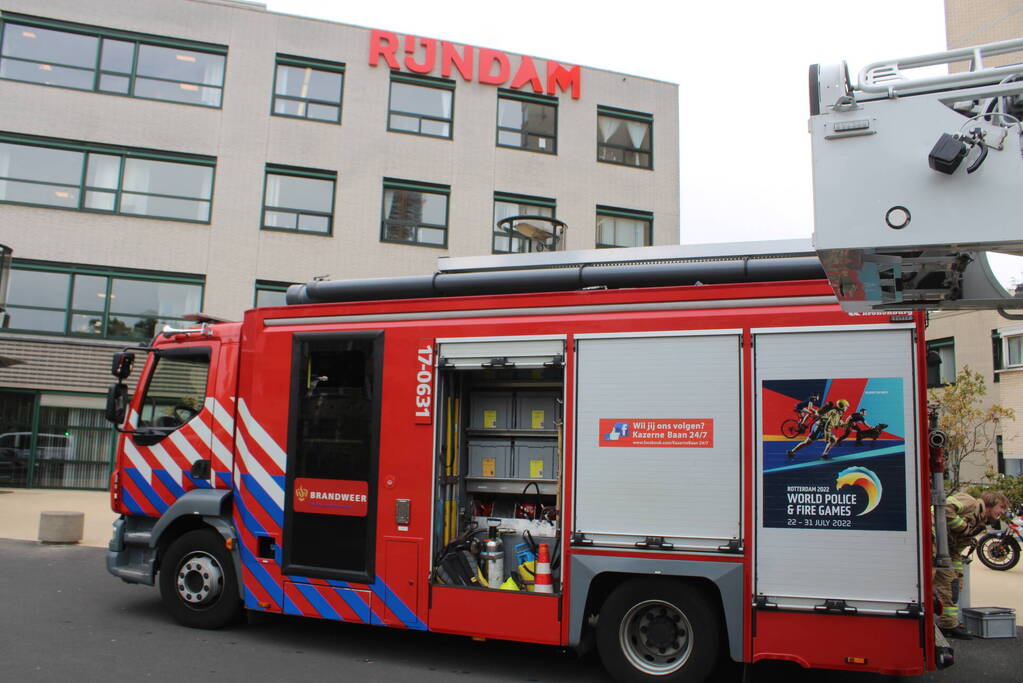 Kleine brand in studentenflat