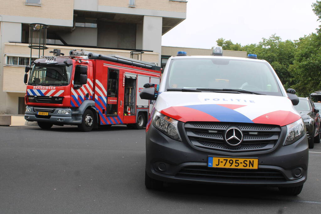 Kleine brand in studentenflat