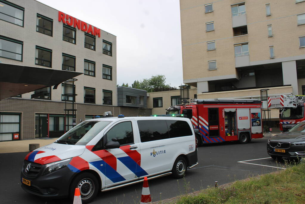 Kleine brand in studentenflat
