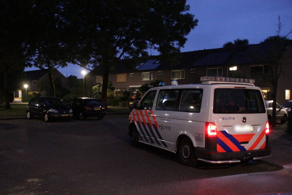 Grote politieactie bij woning waar explosief afging