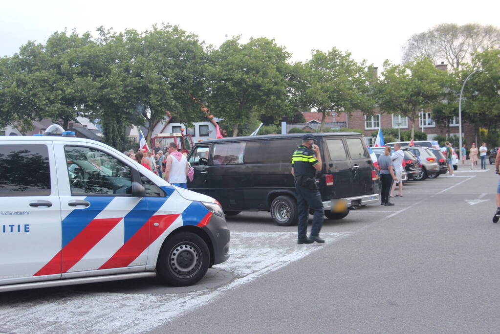 Wederom boeren in protestoptocht