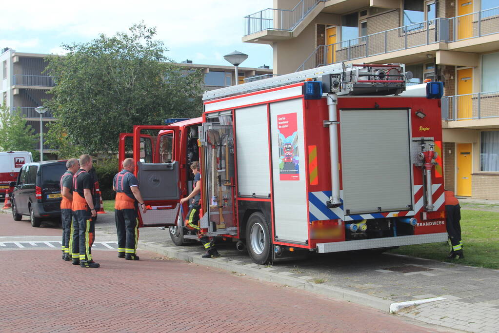 Brandweer zorgt voor stroom