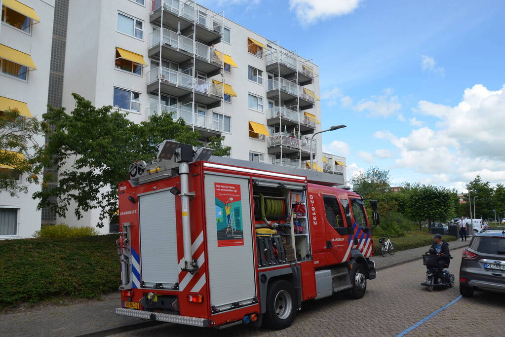 Brand in woning zorgcentrum