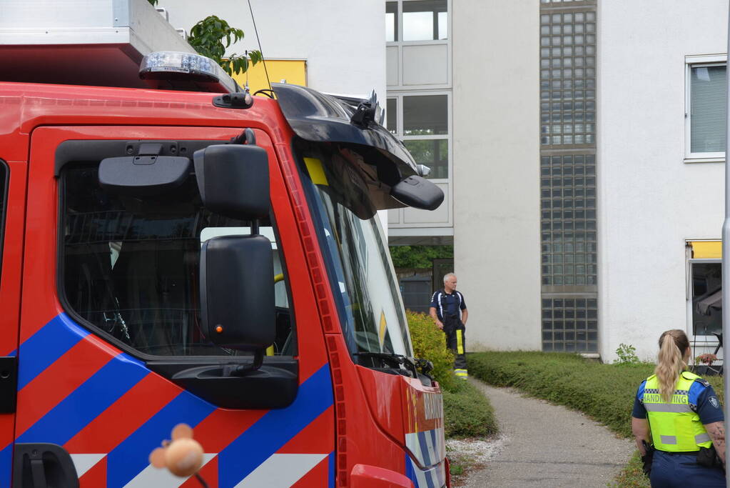 Brand in woning zorgcentrum
