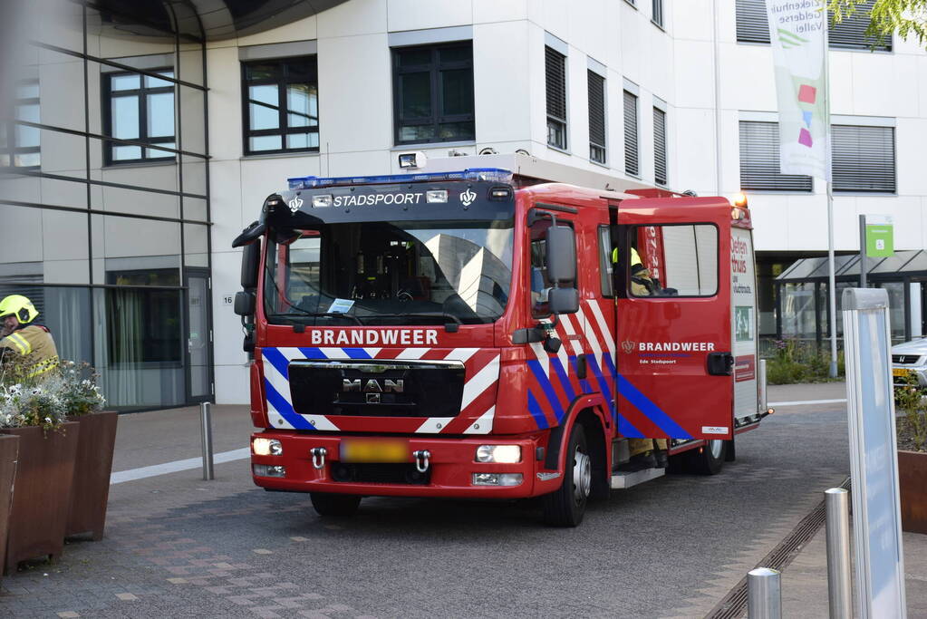 Brandweeroefening Ziekenhuis Gelderse Vallei