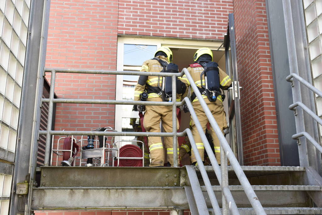 Brandweeroefening Ziekenhuis Gelderse Vallei