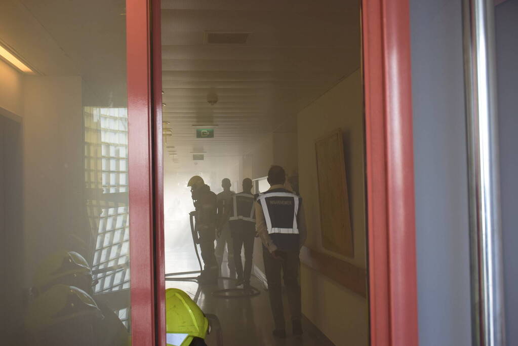 Brandweeroefening Ziekenhuis Gelderse Vallei