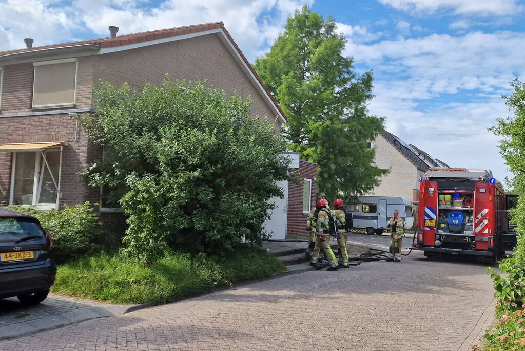 Flinke rook ontwikkeling bij brand gezondheidszorg