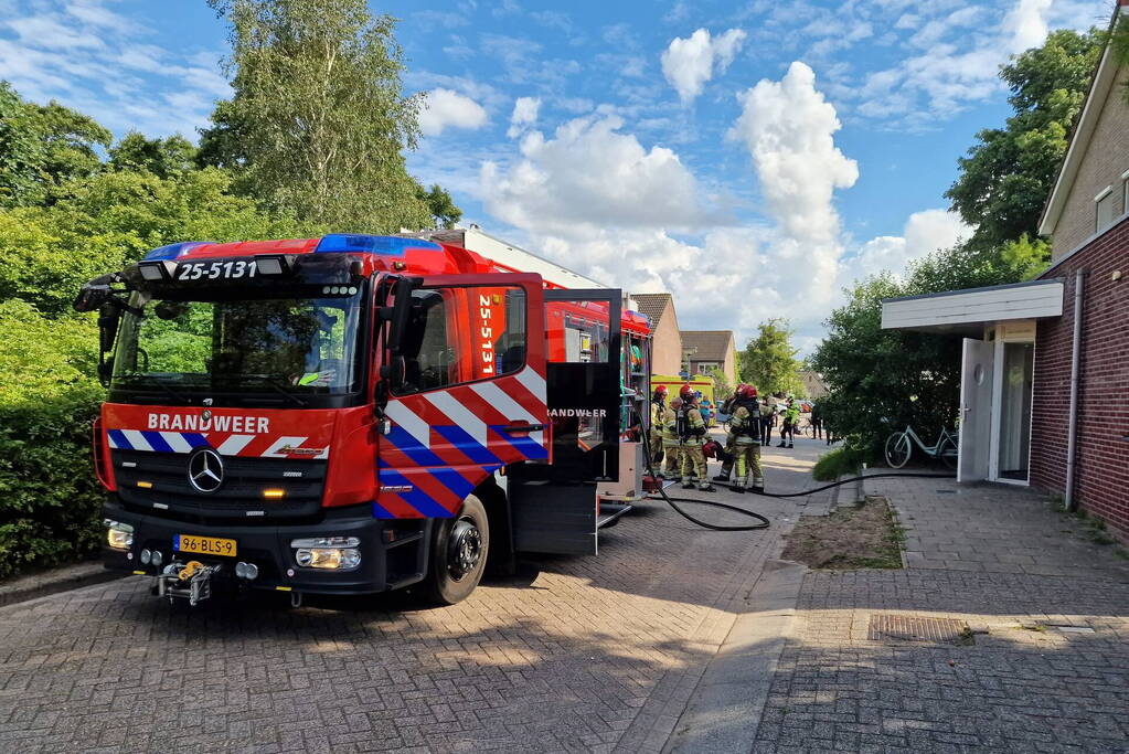 Flinke rook ontwikkeling bij brand gezondheidszorg