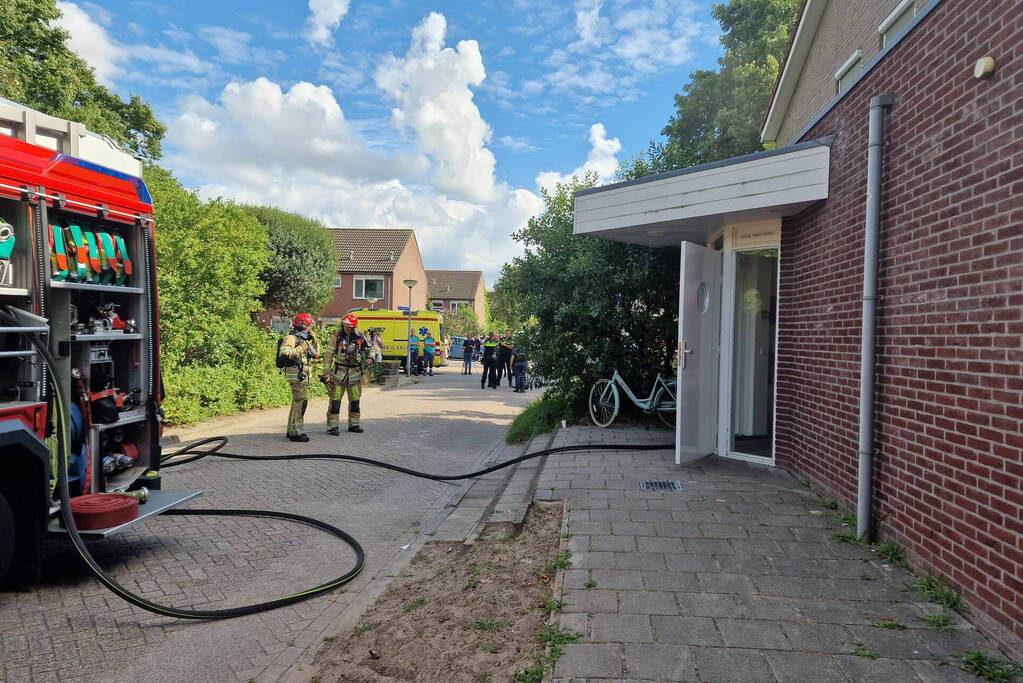 Flinke rook ontwikkeling bij brand gezondheidszorg